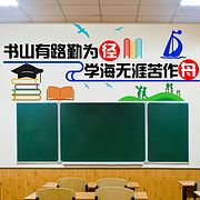 教育培訓(xùn)機(jī)構(gòu)班級(jí)文化墻輔導(dǎo)班布置教室墻面裝飾勵(lì)志墻貼培訓(xùn)學(xué)校