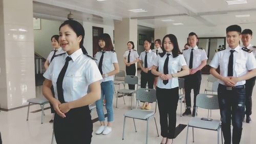 翻譯學院 寰宇遠洋國際郵輪海乘培訓 光線亮麗的背后是我們努力的學習付出,我的學生一定是最棒的